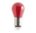 Bec cu lumina Rosie soclu P21W  Philips